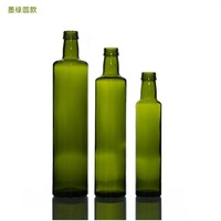 墨绿色橄榄油瓶/圆瓶